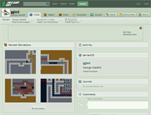 Tablet Screenshot of ggled.deviantart.com