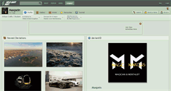 Desktop Screenshot of maxpein.deviantart.com