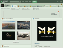 Tablet Screenshot of maxpein.deviantart.com