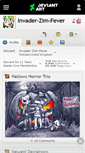 Mobile Screenshot of invader-zim-fever.deviantart.com