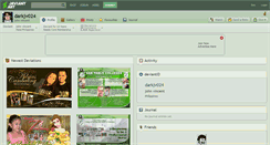 Desktop Screenshot of darkjv024.deviantart.com