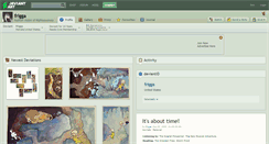 Desktop Screenshot of frigga.deviantart.com