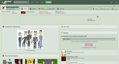 Desktop Screenshot of betryedartist.deviantart.com