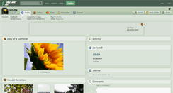 Desktop Screenshot of lilly84.deviantart.com
