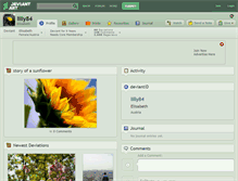Tablet Screenshot of lilly84.deviantart.com