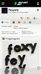 Mobile Screenshot of feyyore.deviantart.com