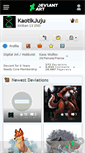 Mobile Screenshot of kaotikjuju.deviantart.com
