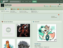 Tablet Screenshot of kaotikjuju.deviantart.com