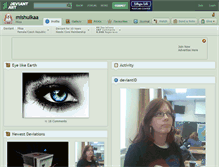 Tablet Screenshot of mishulkaa.deviantart.com