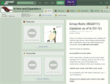 Tablet Screenshot of m-vore-and-expansion.deviantart.com