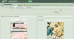 Desktop Screenshot of marusitaneko.deviantart.com