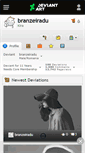 Mobile Screenshot of branzeiradu.deviantart.com