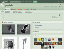 Tablet Screenshot of branzeiradu.deviantart.com
