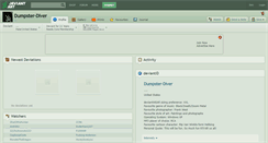 Desktop Screenshot of dumpster-diver.deviantart.com