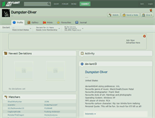 Tablet Screenshot of dumpster-diver.deviantart.com