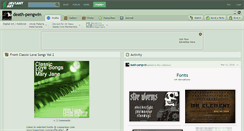 Desktop Screenshot of death-pengwin.deviantart.com