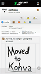 Mobile Screenshot of metoku.deviantart.com