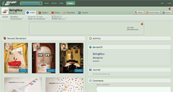 Desktop Screenshot of beingnice.deviantart.com
