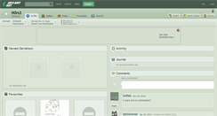 Desktop Screenshot of h0rs3.deviantart.com