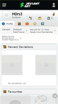Mobile Screenshot of h0rs3.deviantart.com
