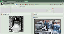 Desktop Screenshot of penandinkdrawings.deviantart.com