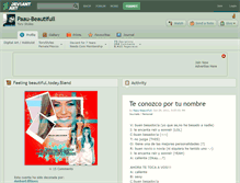 Tablet Screenshot of paau-beautifull.deviantart.com