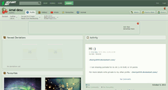 Desktop Screenshot of amai-desu.deviantart.com