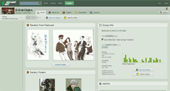 Desktop Screenshot of d-g-m-club.deviantart.com