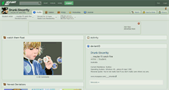 Desktop Screenshot of drunk-sincerity.deviantart.com