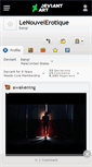 Mobile Screenshot of lenouvelerotique.deviantart.com