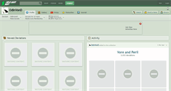 Desktop Screenshot of odinvond.deviantart.com