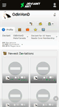 Mobile Screenshot of odinvond.deviantart.com