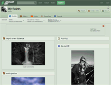 Tablet Screenshot of life-flashes.deviantart.com