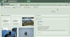 Desktop Screenshot of darmiento.deviantart.com