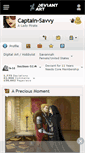 Mobile Screenshot of captain-savvy.deviantart.com