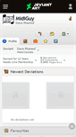 Mobile Screenshot of midiguy.deviantart.com