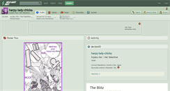 Desktop Screenshot of harpy-lady-chicka.deviantart.com