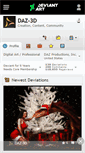 Mobile Screenshot of daz-3d.deviantart.com