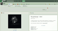 Desktop Screenshot of el-el.deviantart.com