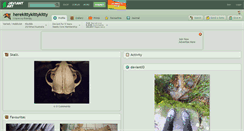 Desktop Screenshot of herekittykittykitty.deviantart.com