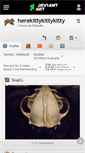 Mobile Screenshot of herekittykittykitty.deviantart.com