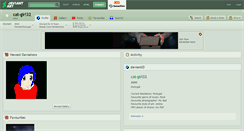 Desktop Screenshot of cat-girl32.deviantart.com
