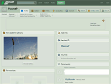 Tablet Screenshot of plasmap.deviantart.com