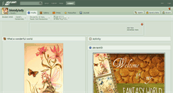 Desktop Screenshot of bloodylady.deviantart.com