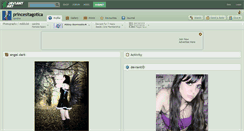 Desktop Screenshot of princesitagotica.deviantart.com
