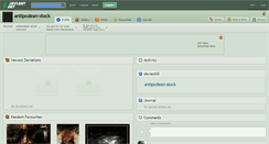 Desktop Screenshot of antipodean-stock.deviantart.com