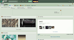 Desktop Screenshot of louart.deviantart.com