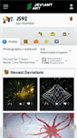 Mobile Screenshot of js92.deviantart.com