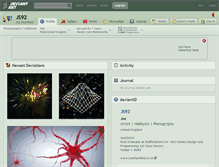 Tablet Screenshot of js92.deviantart.com