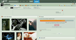 Desktop Screenshot of anaphenix.deviantart.com